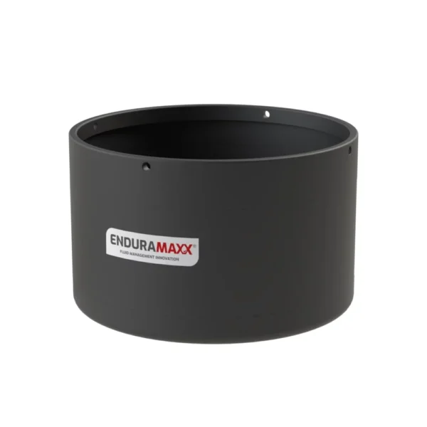 1300 Litre Vertical Open Top Tank - 1 SG - Black