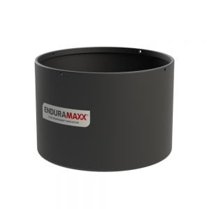 3600 Litre Vertical Open Top Tank - 1 SG - Black