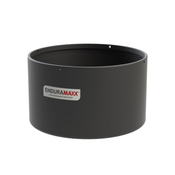 2700 Litre Vertical Open Top Tank - 1 SG - Black