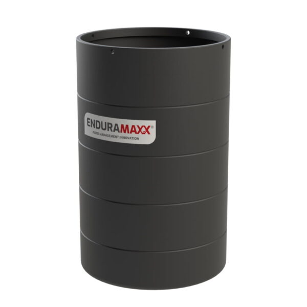 4000 Litre Vertical Open Top Tank - 1 SG - Black