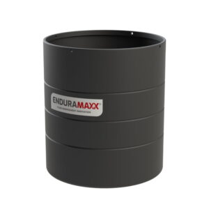 5000 Litre Vertical Open Top Tank - 1 SG - Black