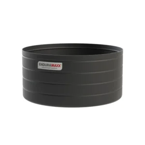15000 Litre Vertical Open Top Tank - 1 SG - Black