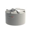 7500 Litre Non-Potable Water Tank in natural finish with enduramaxx logo on the front
