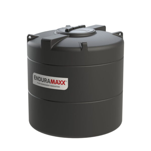 1000 Litre Vertical Potable Water Tank - Black - 1 SG