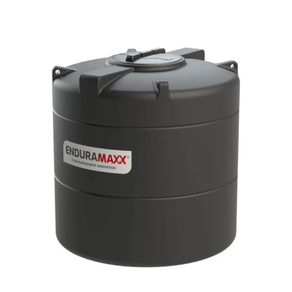 1250 Litre Vertical Potable Water Tank - Black - 1 SG