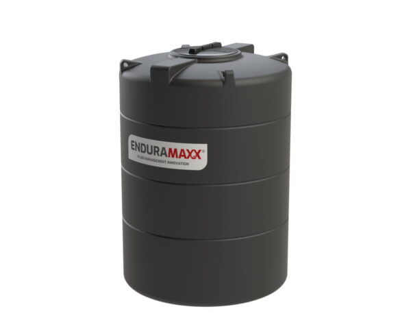 1500 Litre Vertical Tank - Black - Potable Water - 1 SG