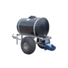 300 Litre Site Tow Bowser with D1 4ltr trough - Black Tank - Image 2