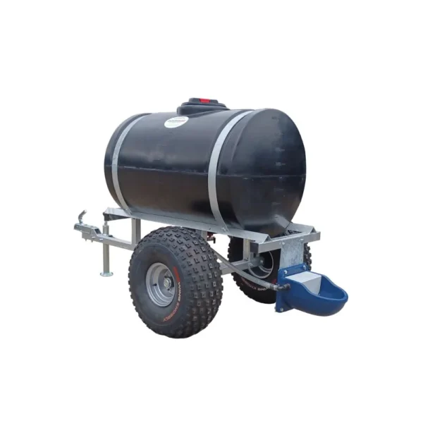300 Litre Site Tow Bowser with D1 4ltr trough - Black Tank