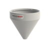900 Litre 60 Degree Open Top Cone Tank No Frame - Image 2
