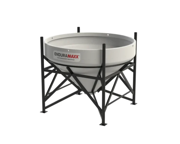1500 Litre 45 Degree Open Top Cone Tank No Frame