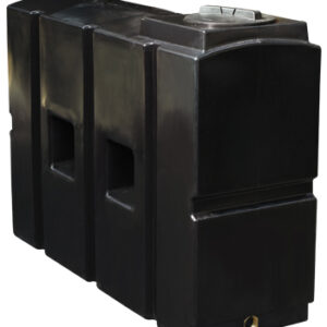 1100 Litre Water Tank Black