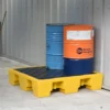 Drum Plastic Spill Pallet c/w PE Grid - 4 - Image 2