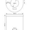 D Shape 1000 Litre Underground Water Tank - Image 2